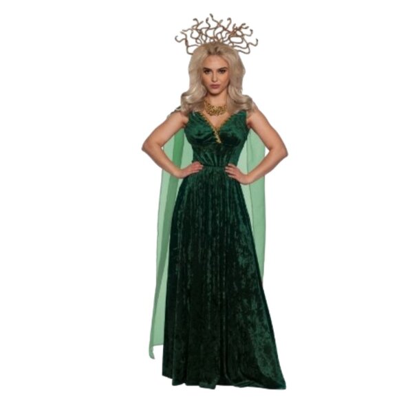 Snake Goddess Adult Costume Size Large (12-14) NEW IN SEALED PLASTIC - Picture 1 of 5